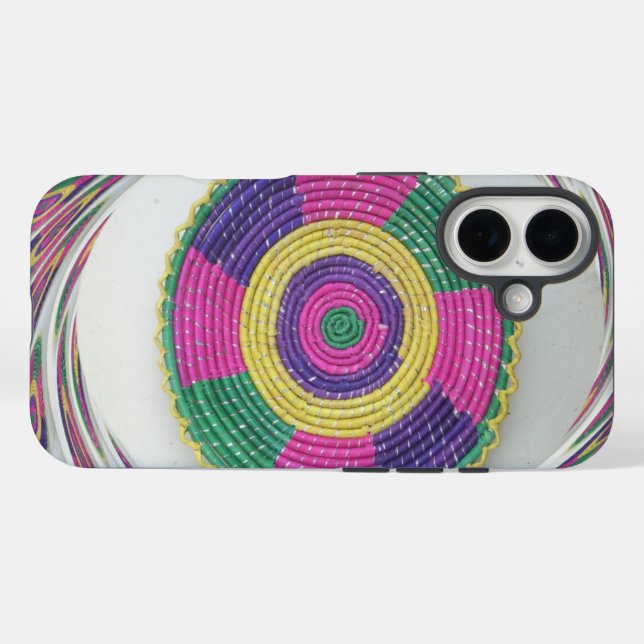Woven Whirl Art Print Case-Mate iPhone Case (Back (Horizontal))