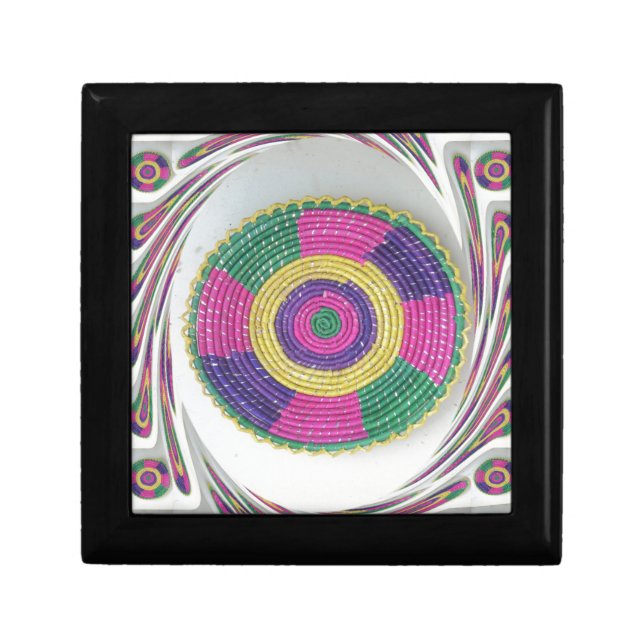 Woven Whirl Art Print Gift Box (Front)