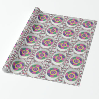 Woven Whirl Art Print Wrapping Paper