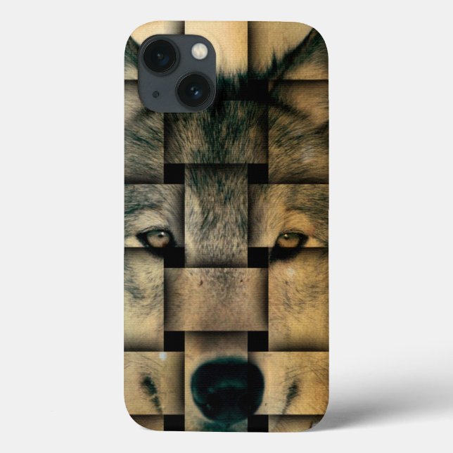 Woven Wolf iPhone 6 Cases (Back)