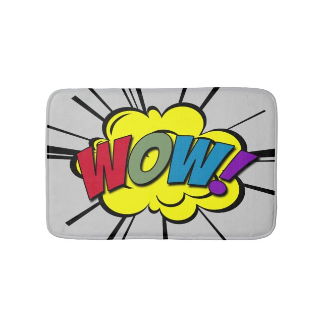 WOW! BATHROOM MAT (Front)