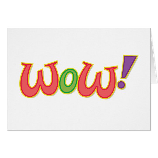 Wow! Card