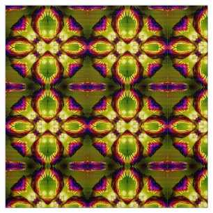 WOW ~ COOL! ~ Fluoro fabric shades ~ Green Purple