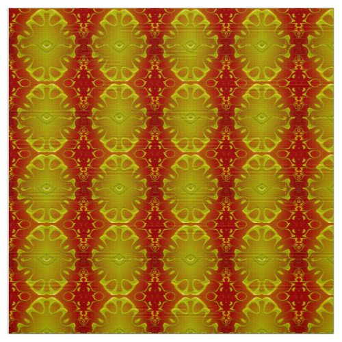WOW  COOL  Fluoro fabric shades  Red Yellow