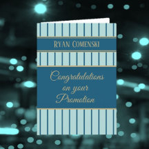 Wow! Custom Congrats on job promotion card