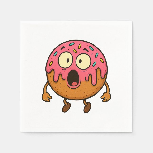 Wow Donut Napkins (Front)