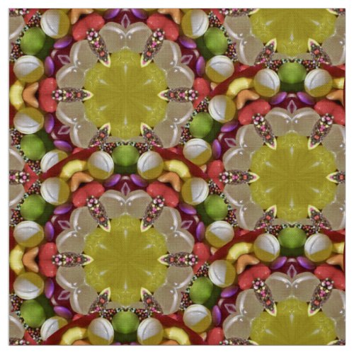 WOW EASTER CANDY  Yellow Green White Red  Fabric