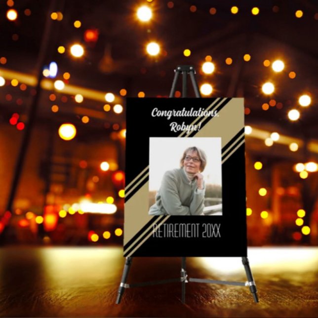 Wow Factor! Retiree Custom Photo  Foam Board (Creator Uploaded)