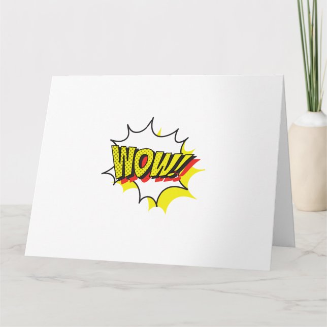 Wow free day Classic Card (Front)