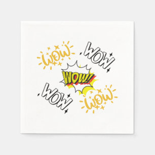 Wow Free day t-shirt Essential Napkins