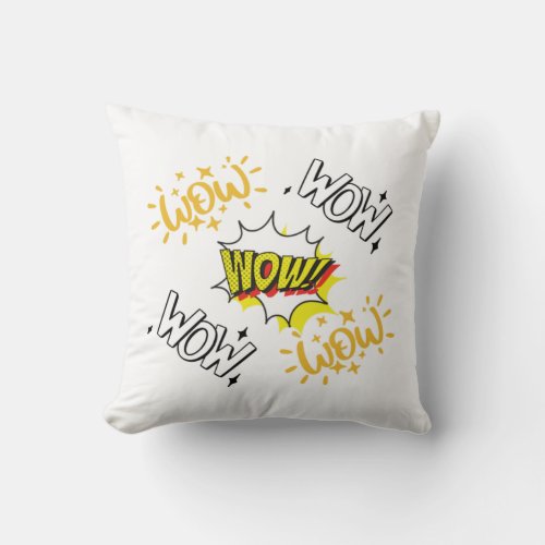 Wow Free day t_shirt Essential  Throw Pillow