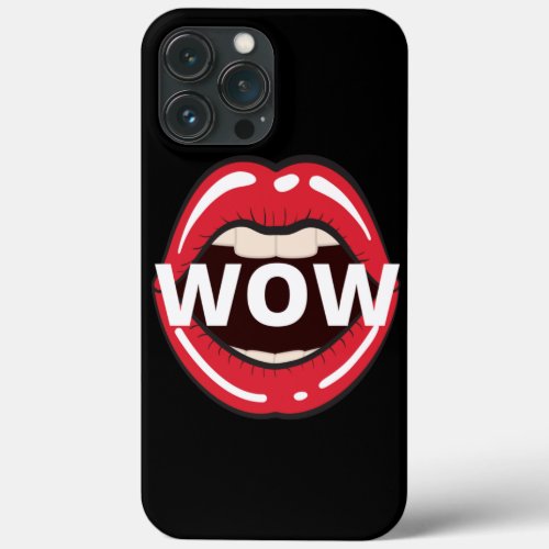 Wow funny t_shirt Classic iPhone 13 Pro Max Case
