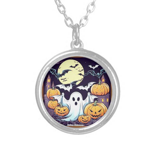 Wow Halloween Thrill Silver Plated Necklace