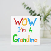 WOW I'm a Grandma T-shirts and Gifts (Standing Front)