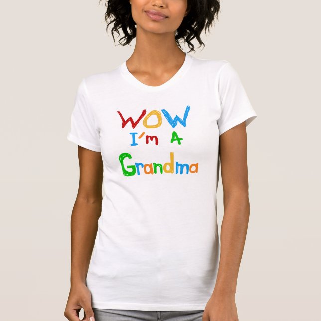 WOW I'm a Grandma T-shirts and Gifts (Front)