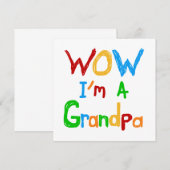 WOW I'm a Grandpa T-shirts and Gifts (Front/Back)