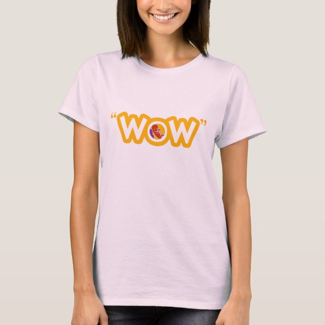 "WOW" Ladies T-shirt (Front)