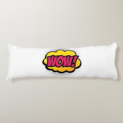  Wow Logo Design Body Pillow