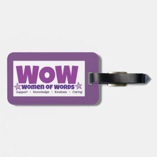 WOW luggage tag