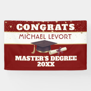 Wow! Masters Graduation  Banner