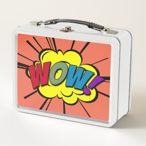 WOW METAL LUNCH BOX