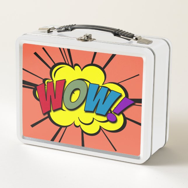 WOW! METAL LUNCH BOX (Front)
