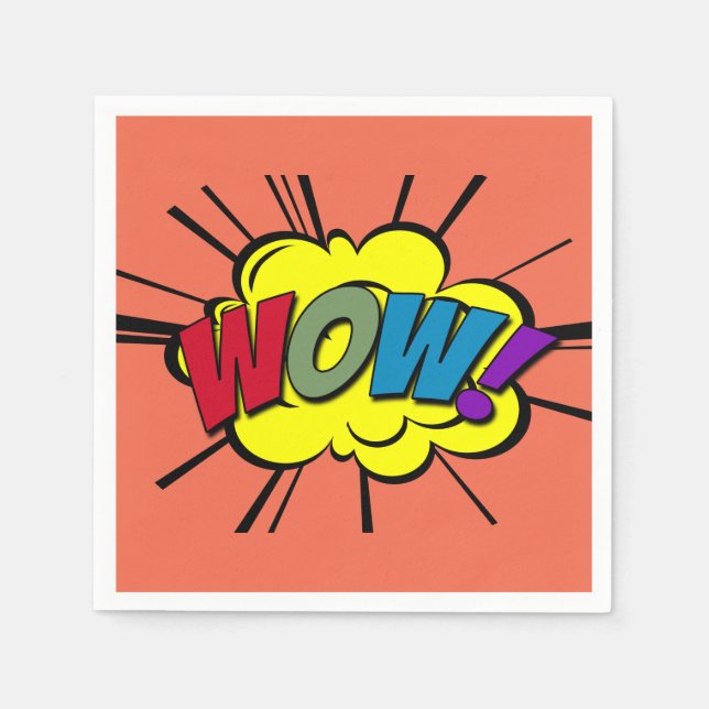 WOW! NAPKINS (Front)