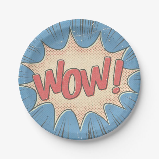 Wow! Paper Plates (Front)