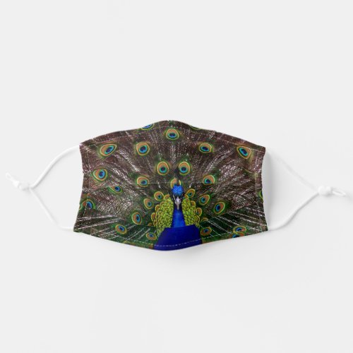 Wow Peacock Adult Cloth Face Mask