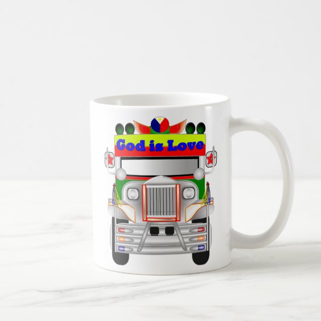 WOW  Philippines  jeepney Coffee Mug (Right)