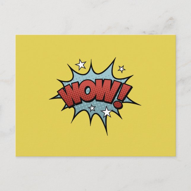 Wow! Postcard (Front)