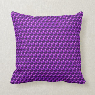Wow Purple Throw Pillow