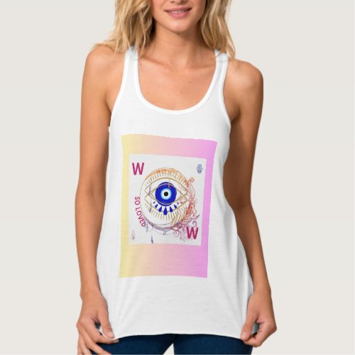 Wow So Loved T_Shirt Spread Positivity and Feel  Tank Top