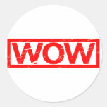 Wow Stamp Classic Round Sticker