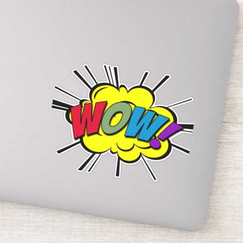 WOW STICKER