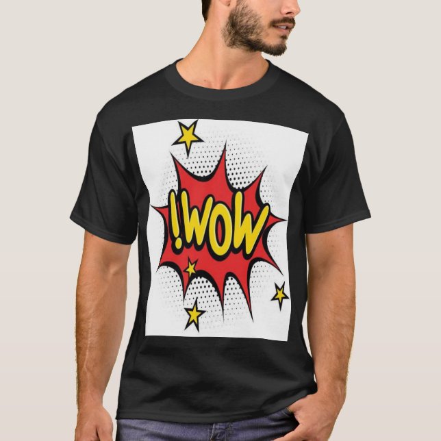 wow t shirt (Front)
