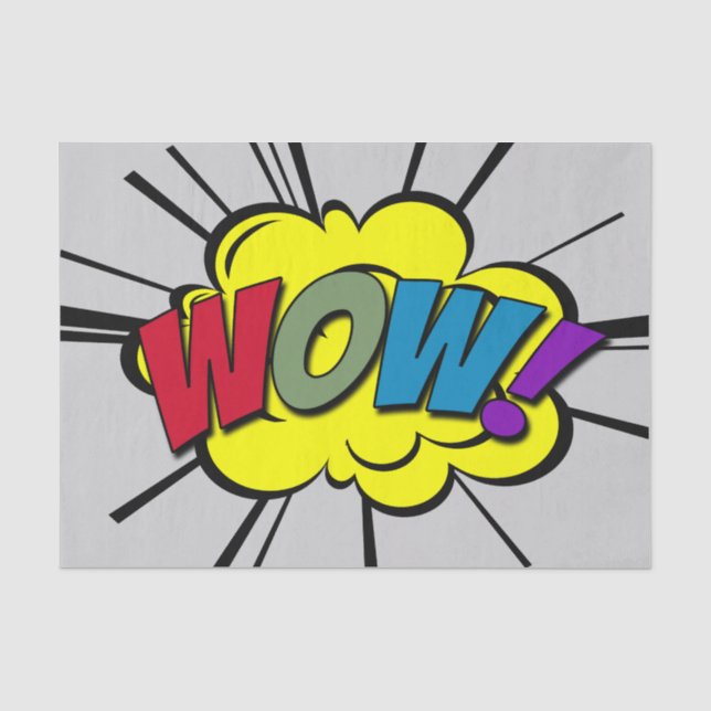 WOW! TISSUE PAPER (Front)