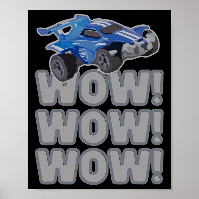 Wow! Wow! Wow! Rocket Soccer Game  Poster (Front)