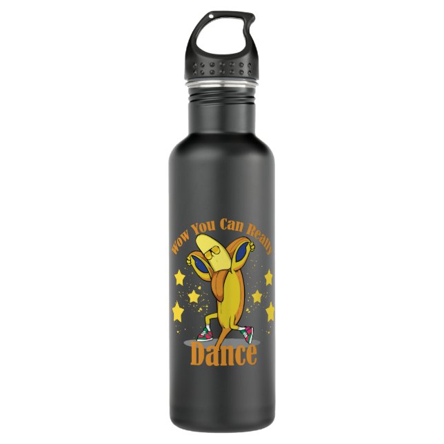 Wow You Can Really Dance Stainless Steel Water Bottle (Front)