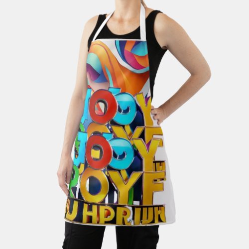 Wowhow Agency Dynamic Typography T_Shirt Design Apron