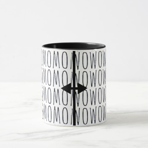 WOWMOM optical illusion  Mug