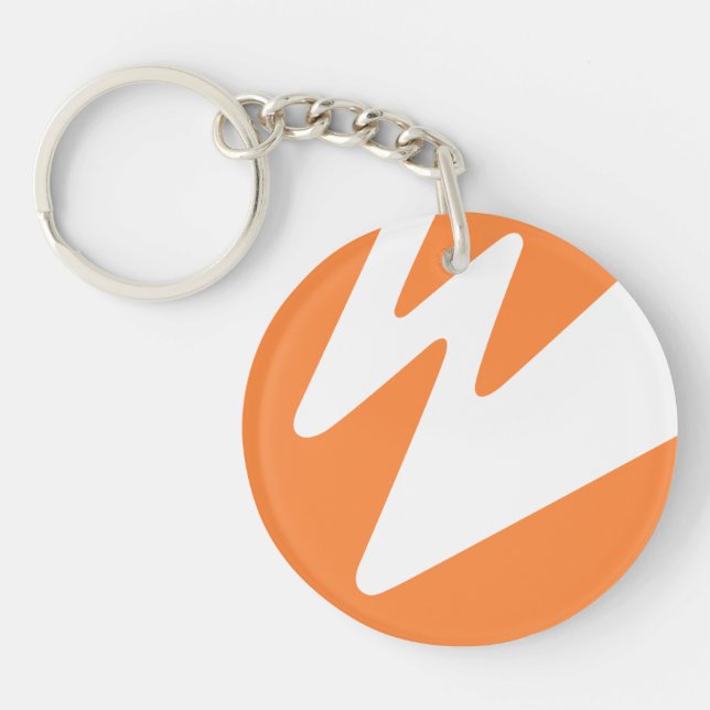 Wowza Keychain (Front)