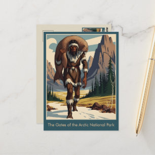 WPA Gates of the Arctic  Postcard