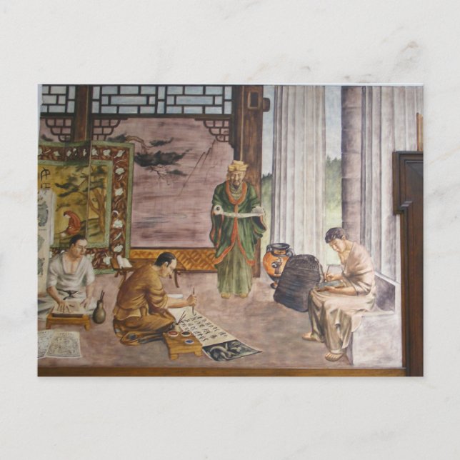 WPA Murals 3 ~ postcard (Front)