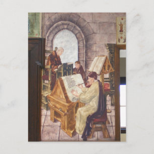 WPA Murals 4 ~ postcard