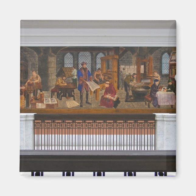 WPA Murals 5 ~ magnet (Front)