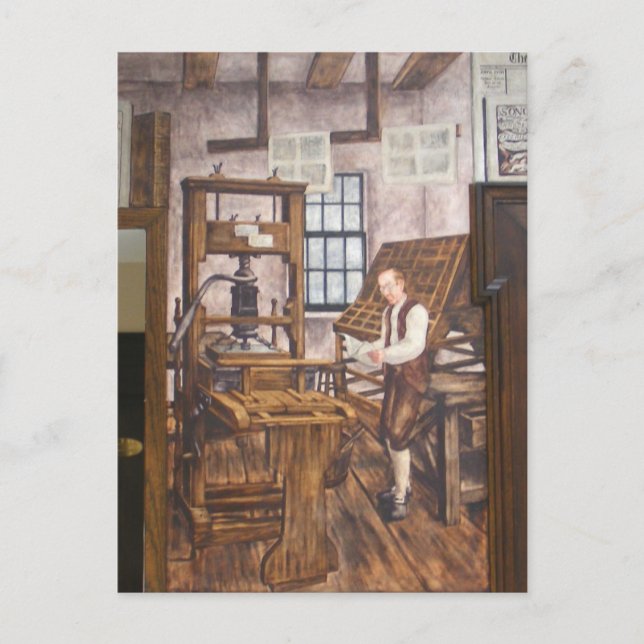 WPA Murals 6 ~ postcard (Front)