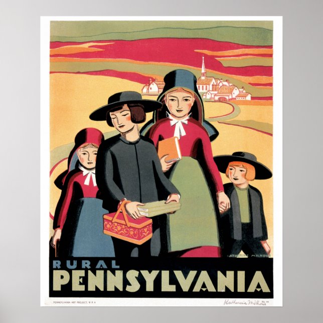 WPA Poster Pennsylvania (Front)