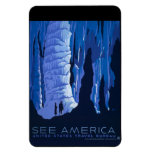 WPA &quot;See America&quot; Carlsbad Caverns 4&quot;x6&quot; Flexible Magnet