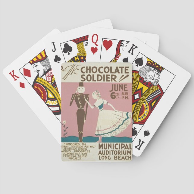 WPA - Theatre Poker Cards (Back)